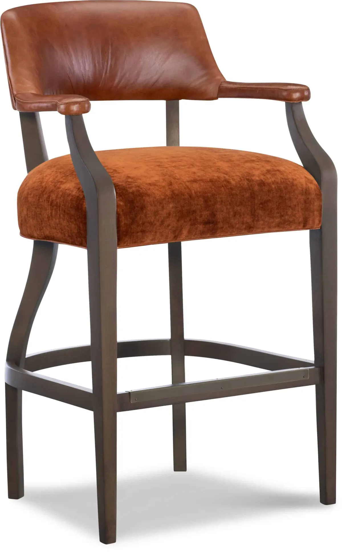 CR Laine L1020-46 Captain Leather Bar Stool CR Laine L1020-46 Captain Leather Bar Stool