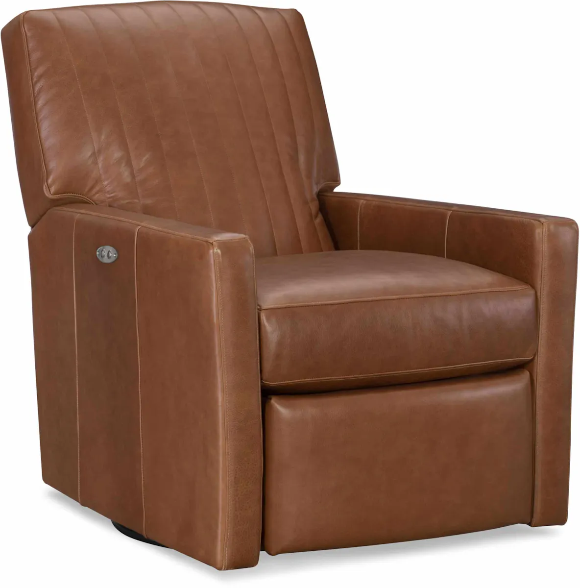 CR Laine L1775-05CHSWPR Malcolm Leather Swivel Power Recliner Channel Back CR Laine L1775-05CHSWPR Malcolm Leather Swivel Power Recliner Channel Back
