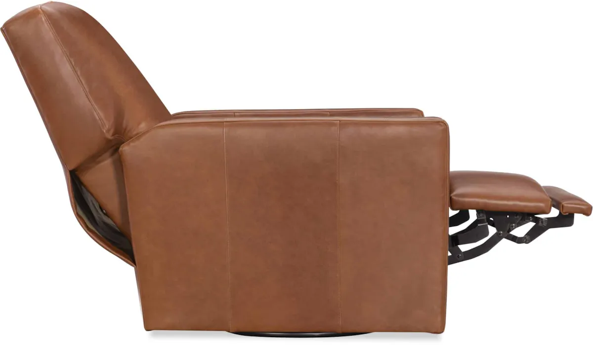 CR Laine L1775-05SWMR Malcolm Leather Swivel Manual Recliner CR Laine L1775-05SWMR Malcolm Leather Swivel Manual Recliner