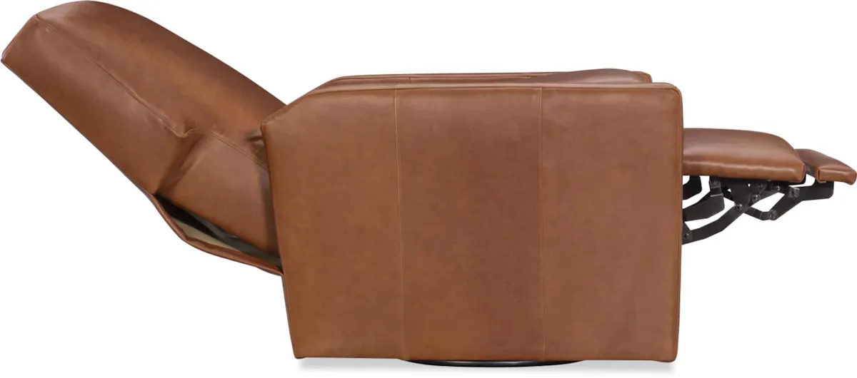 CR Laine L1775-05SWMR Malcolm Leather Swivel Manual Recliner CR Laine L1775-05SWMR Malcolm Leather Swivel Manual Recliner