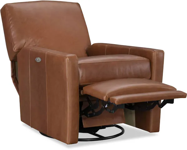 CR Laine L1775-05SWPR Malcolm Leather Swivel Power Recliner CR Laine L1775-05SWPR Malcolm Leather Swivel Power Recliner