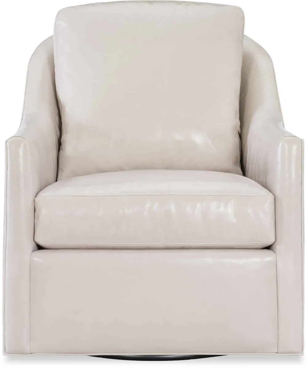 CR Laine L4205-05SW Bryce Leather Swivel Chair CR Laine L4205-05SW Bryce Leather Swivel Chair