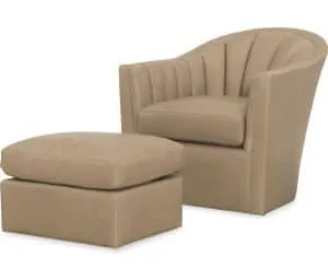 Wesley Hall L431-24 STANHOPE OTTOMAN