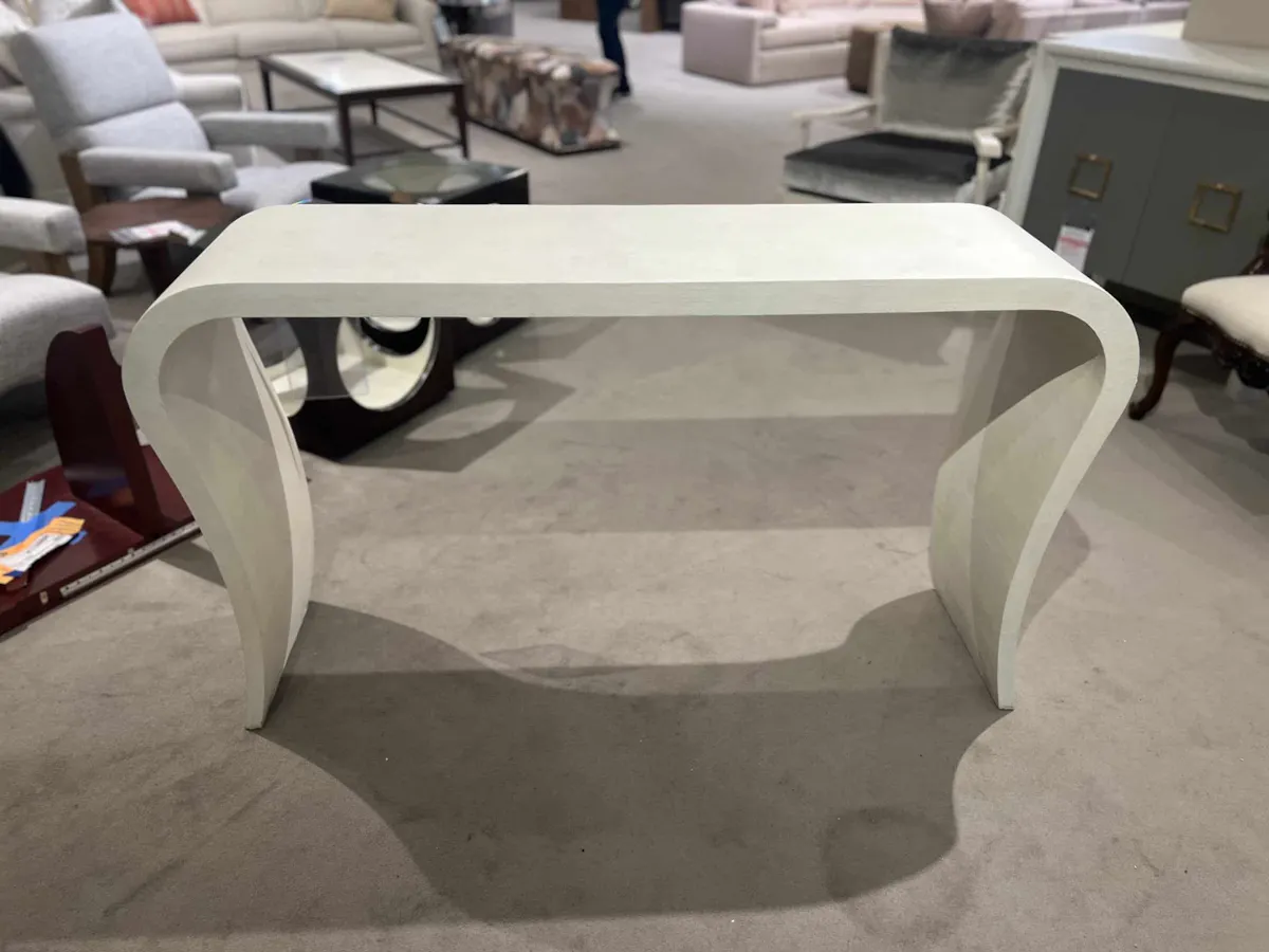 Highland House HH26-122/10 Colton Raffia Console Highland House HH26-122/10 Colton Raffia Console