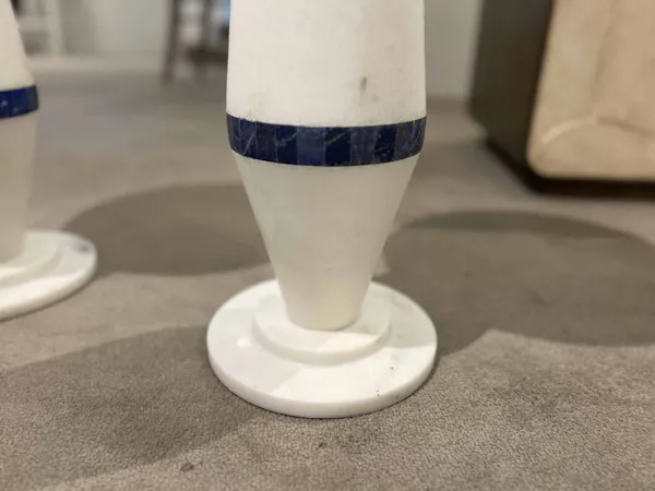 Maitland-Smith 8379-30L/60 Lapis Martini Table Maitland-Smith 8379-30L/60 Lapis Martini Table