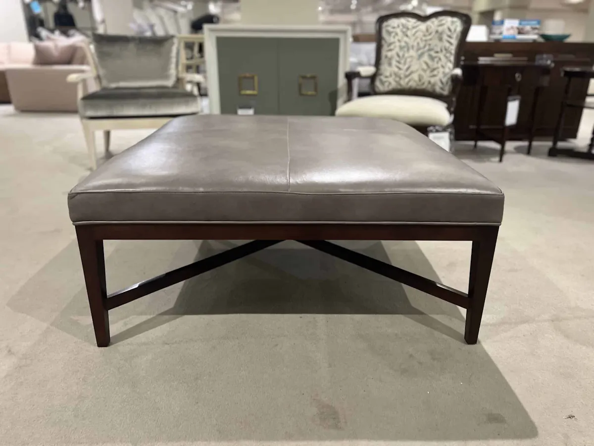 Century 3714-4242/10 Redford Medium Square Cocktail Ottoman Century 3714-4242/10 Redford Medium Square Cocktail Ottoman