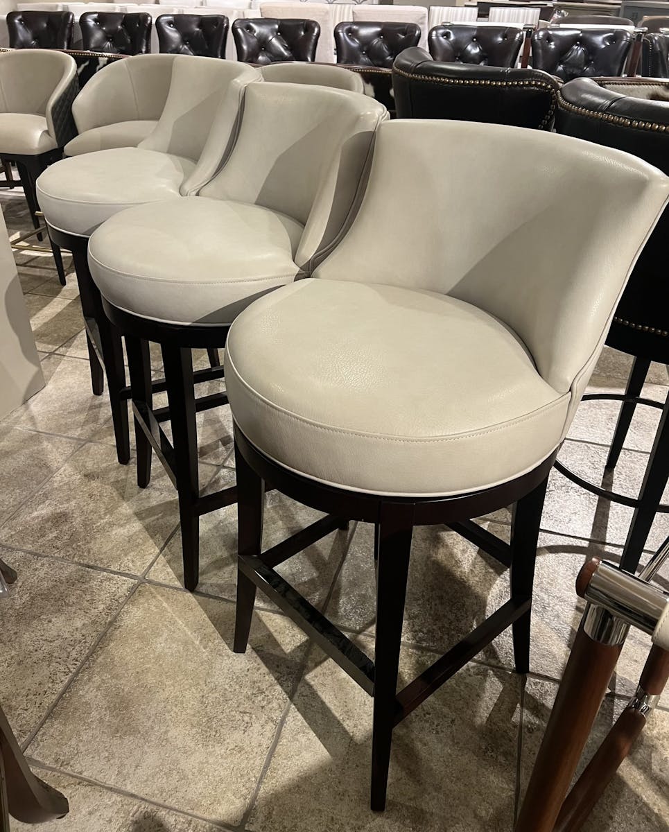 Century PLR-3855B-PAPYRUS/50 Dutton Swivel Bar Stools Century PLR-3855B-PAPYRUS/50 Dutton Swivel Bar Stools