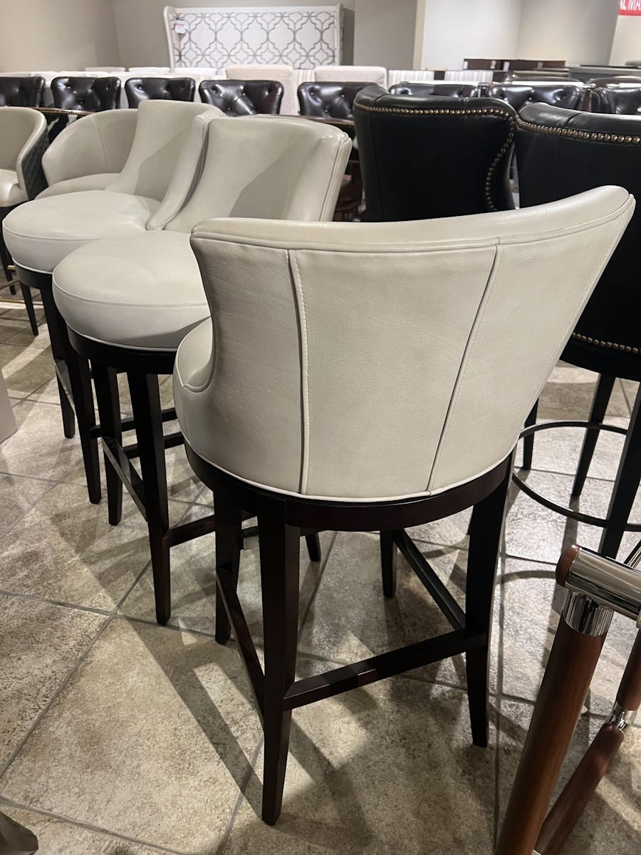 Century PLR-3855B-PAPYRUS/50 Dutton Swivel Bar Stools Century PLR-3855B-PAPYRUS/50 Dutton Swivel Bar Stools