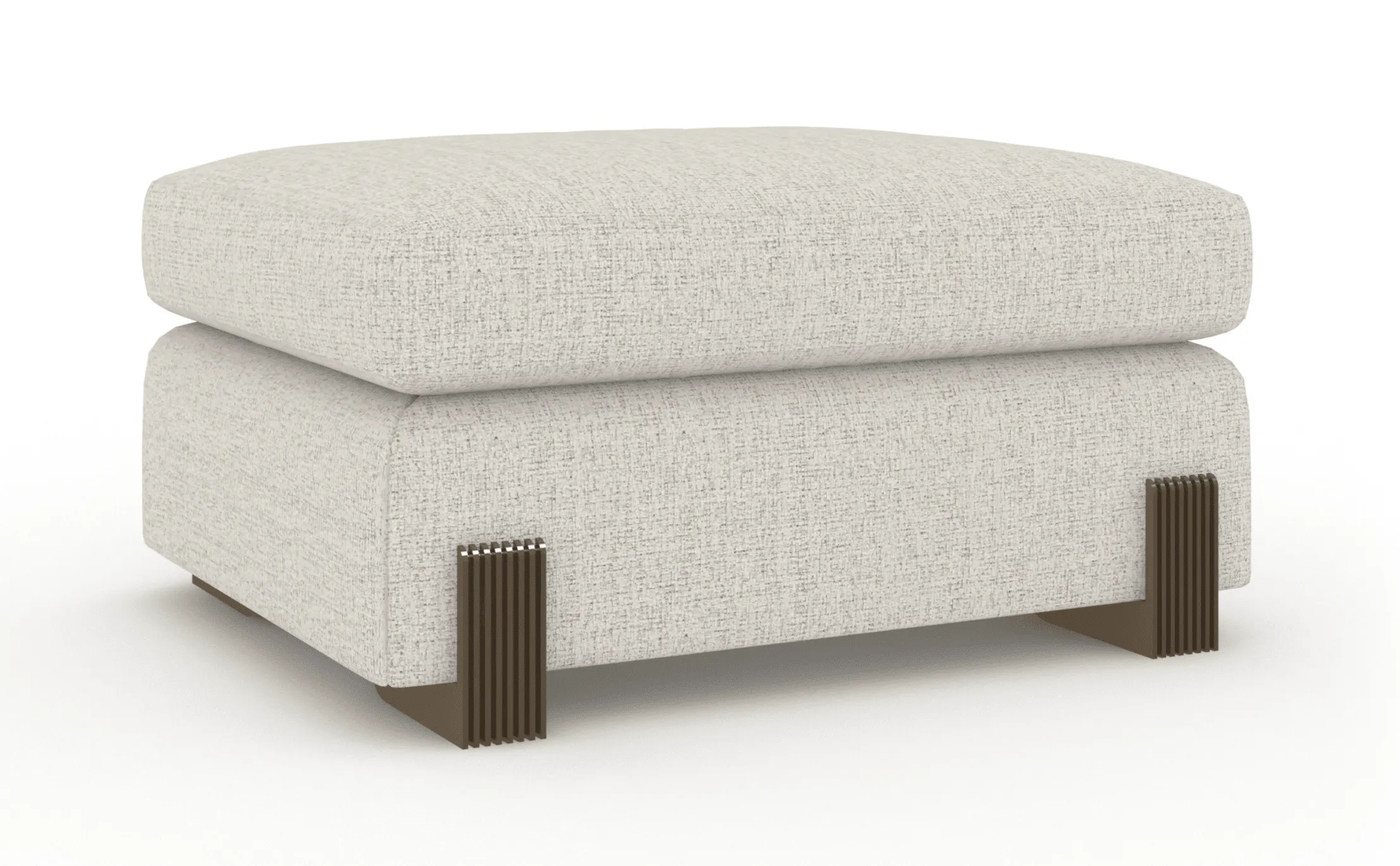 Caracole UPH-425V-044-A Counter Balance Ottoman Birch