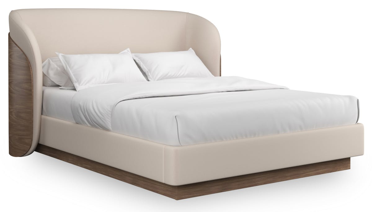 Caracole CLA-425V-104 Fleur Uph Queen Bed Caracole CLA-425V-104 Fleur Uph Queen Bed
