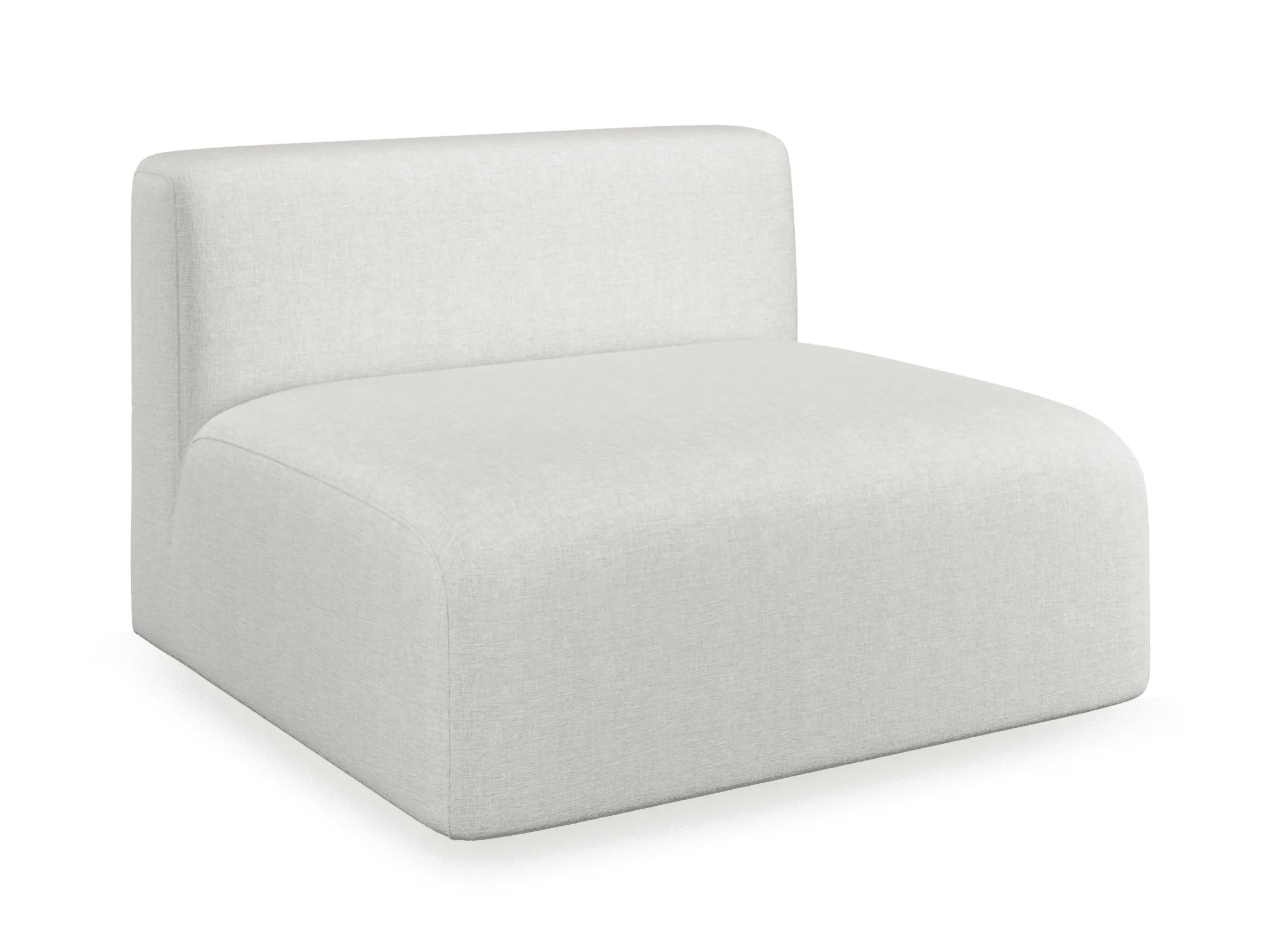 Caracole UPH-425V-AC2-A Rhythm Armless Chair Ivory