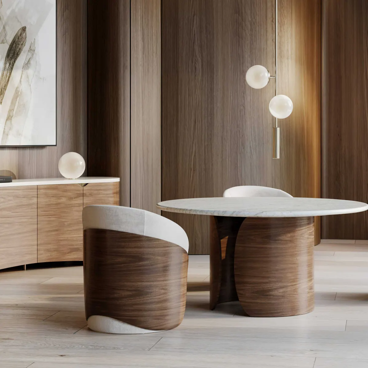 Caracole CLA-425V-2014 Fleur Dining Table Caracole CLA-425V-2014 Fleur Dining Table