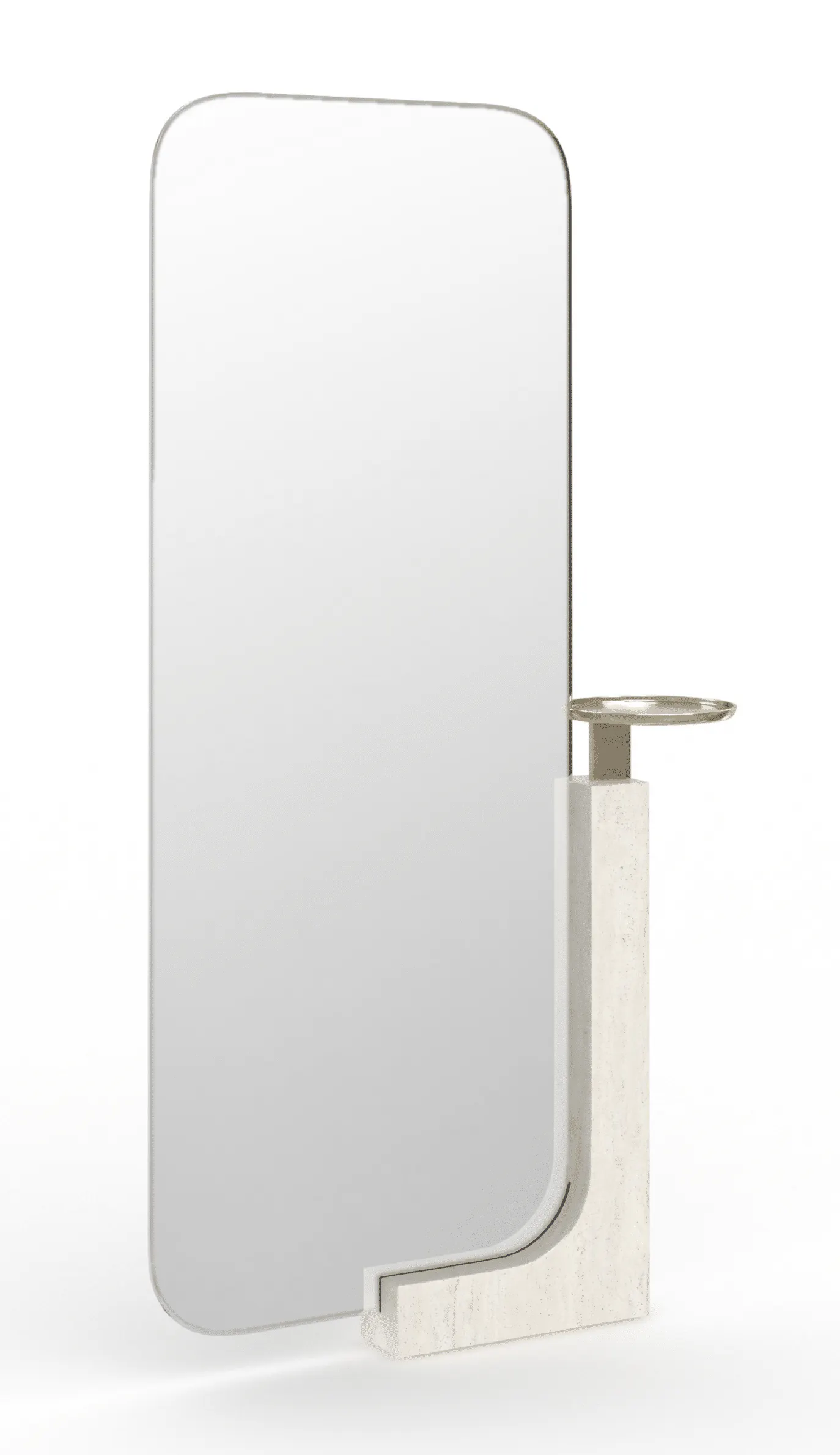 Caracole CLA-425V-044 Overlap Floor Mirror Light