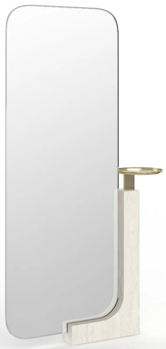 Caracole CLA-425V-044 Overlap Floor Mirror Light Caracole CLA-425V-044 Overlap Floor Mirror Light