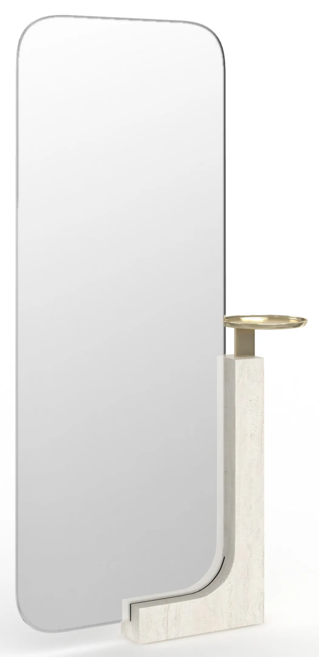 Caracole CLA-425V-044 Overlap Floor Mirror Light Caracole CLA-425V-044 Overlap Floor Mirror Light