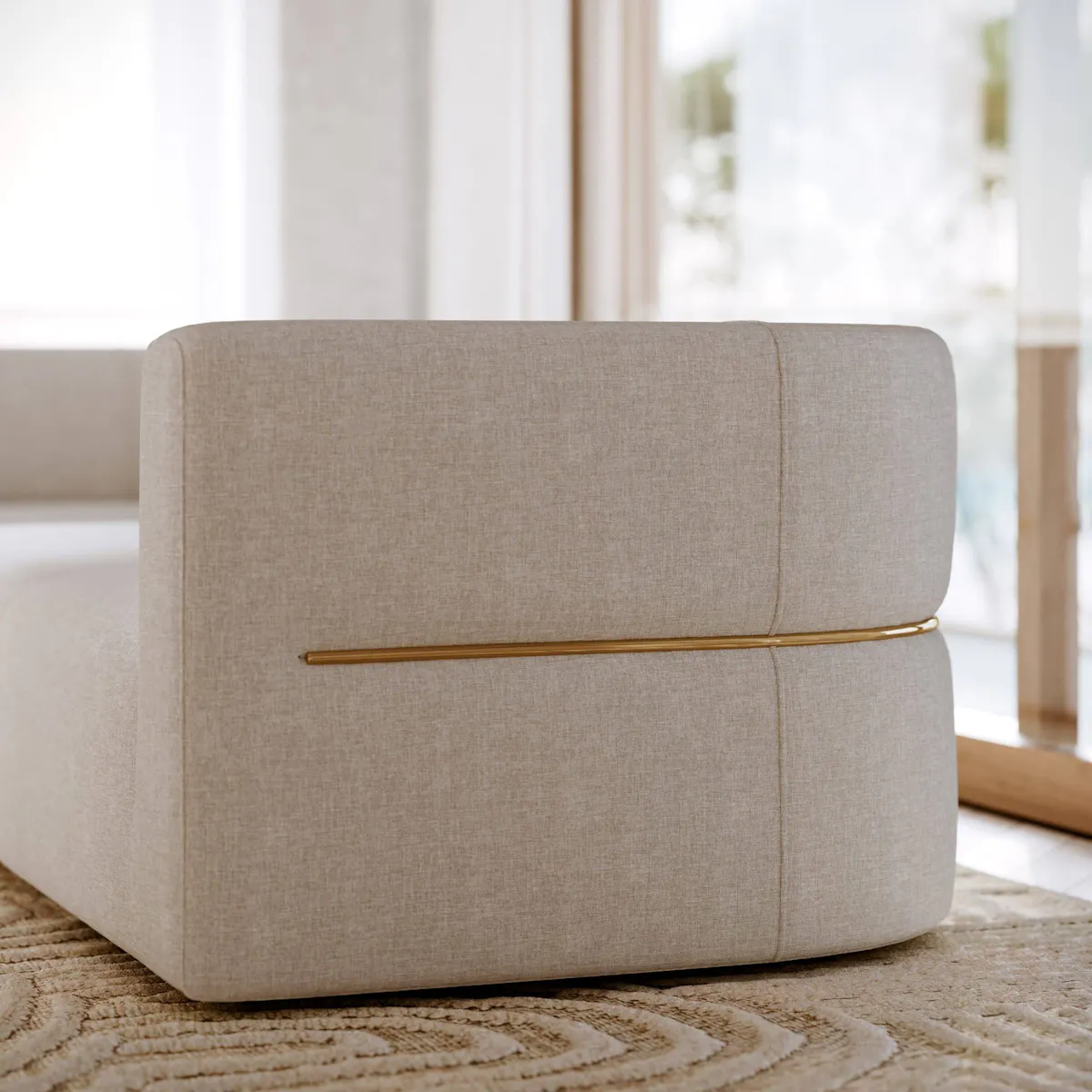 Caracole UPH-425V-CRL2-A Rhythm LAF Corner Ivory Caracole UPH-425V-CRL2-A Rhythm LAF Corner Ivory
