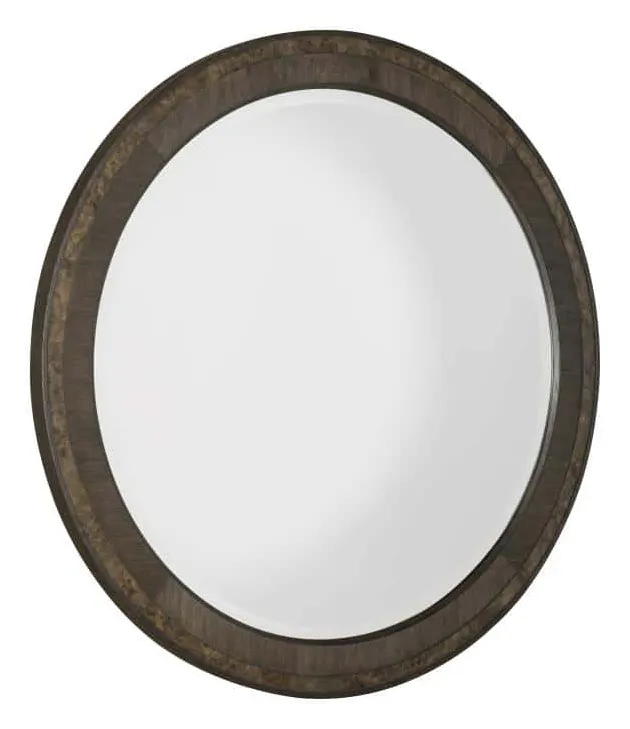 Century CBA-231-V2 Monterey Round Mirror - Hawthorne Dark Century CBA-231-V2 Monterey Round Mirror - Hawthorne Dark