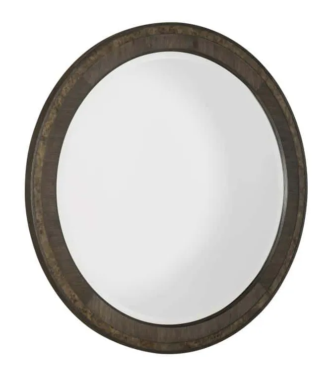 Century CBA-231-V2 Monterey Round Mirror - Hawthorne Dark Century CBA-231-V2 Monterey Round Mirror - Hawthorne Dark
