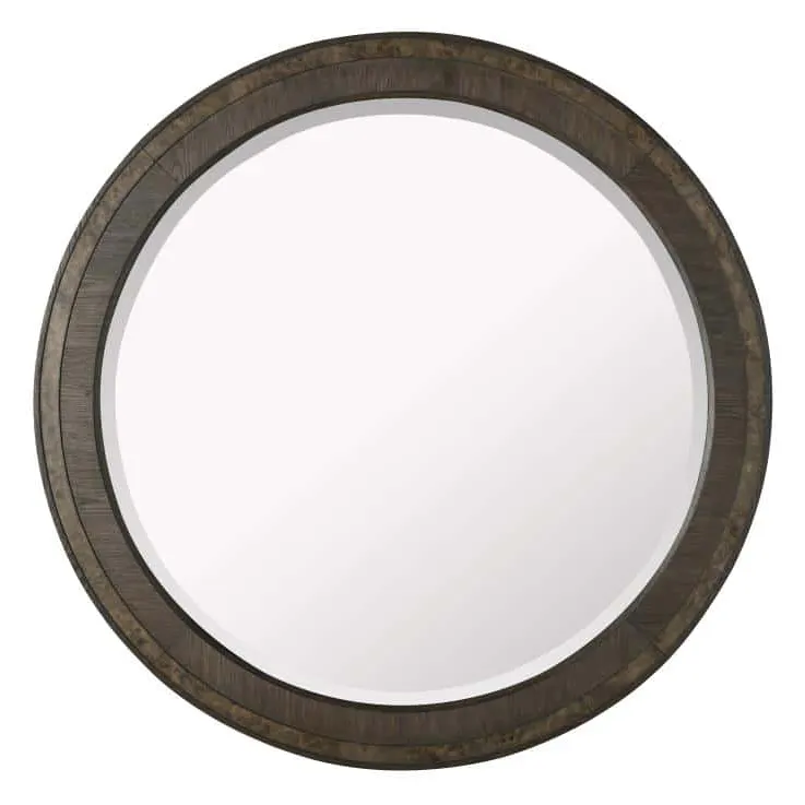 Century CBA-231-V2 Monterey Round Mirror - Hawthorne Dark Century CBA-231-V2 Monterey Round Mirror - Hawthorne Dark