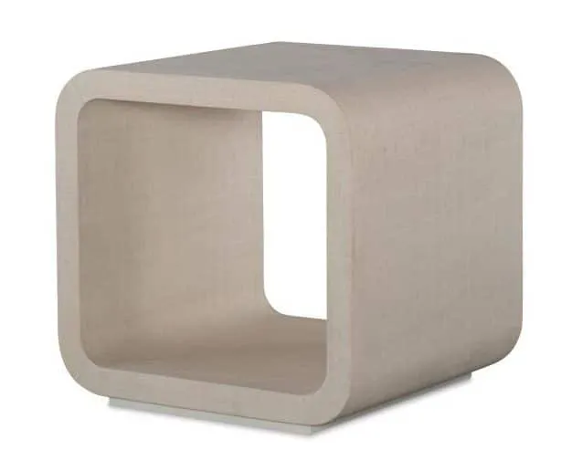 Century Furniture CPA-7010-V1 Jasper Raffia Side Table Natural Raffia