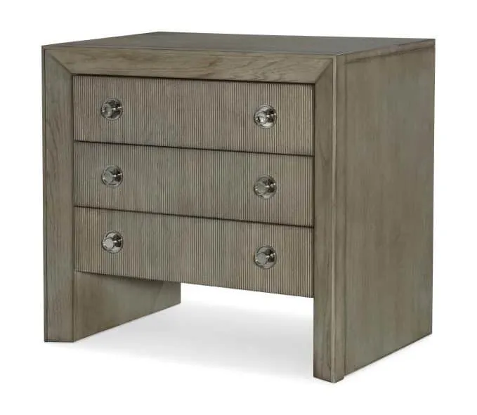 Century CR9-236 Wythe Three Drawer Small Nightstand