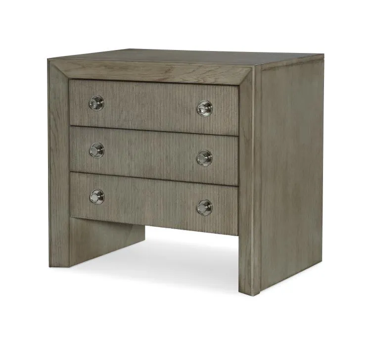 Century Furniture CR9-236 Wythe Three Drawer Small Nightstand