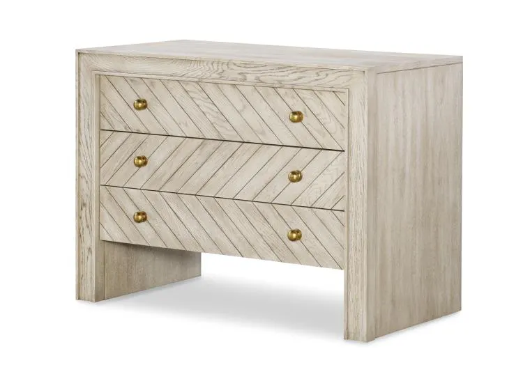 Century CR9-238 Wythe Three Drawer Large Nightstand