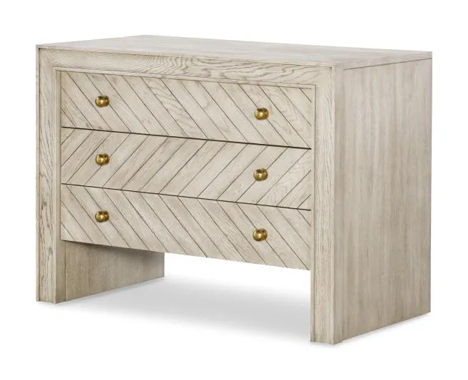 Century CR9-238 Wythe Three Drawer Large Nightstand Century CR9-238 Wythe Three Drawer Large Nightstand