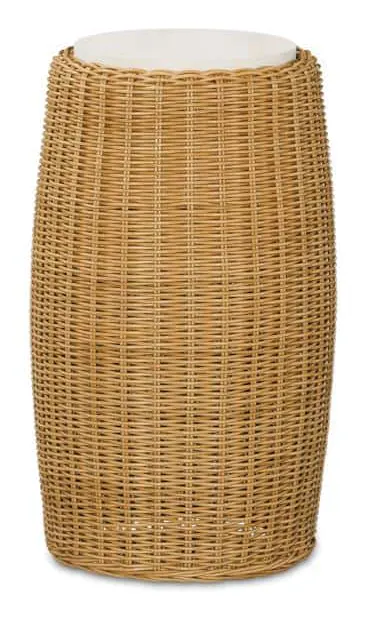 Century D8A-3138-V1 Finn Woven Outdoor Accent Table Century D8A-3138-V1 Finn Woven Outdoor Accent Table