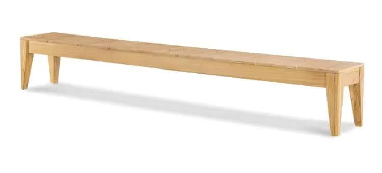 Century D8A-3159-V1 Drift Outdoor Teak Bench
