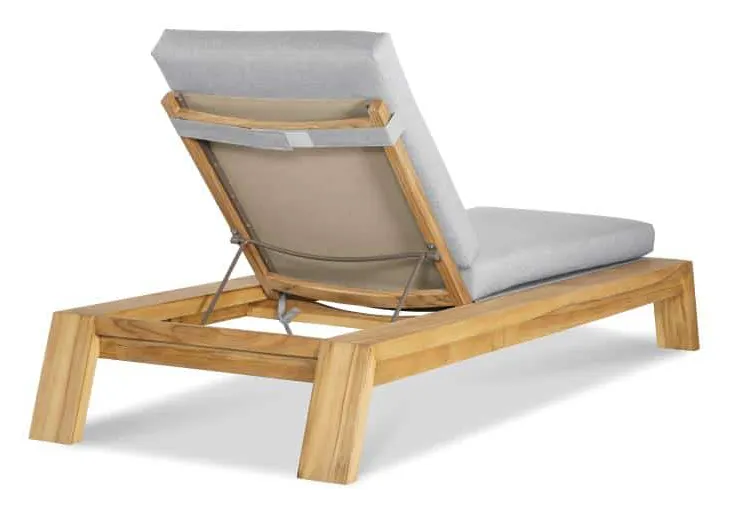 Century D8A-3503-V1 Solera Poolside Teak Chaise Century D8A-3503-V1 Solera Poolside Teak Chaise