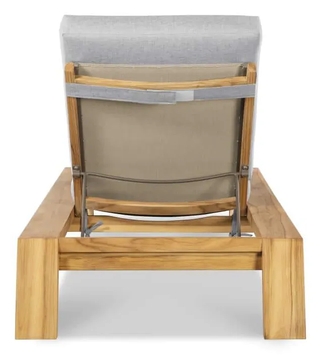 Century D8A-3503-V1 Solera Poolside Teak Chaise Century D8A-3503-V1 Solera Poolside Teak Chaise
