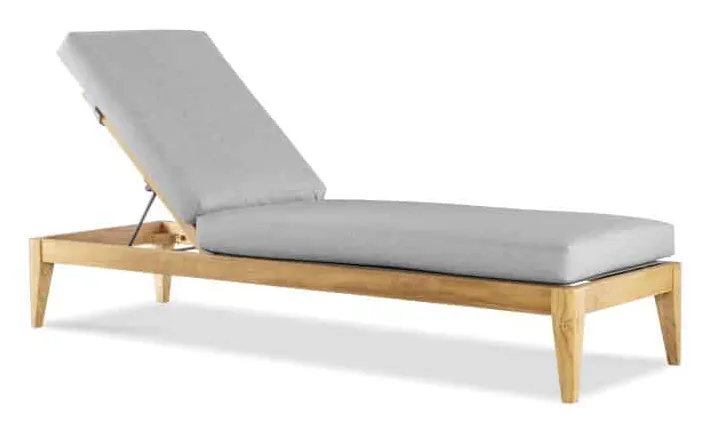 Century D8A-3504-V1 Veluna Poolside Teak Chaise Century D8A-3504-V1 Veluna Poolside Teak Chaise