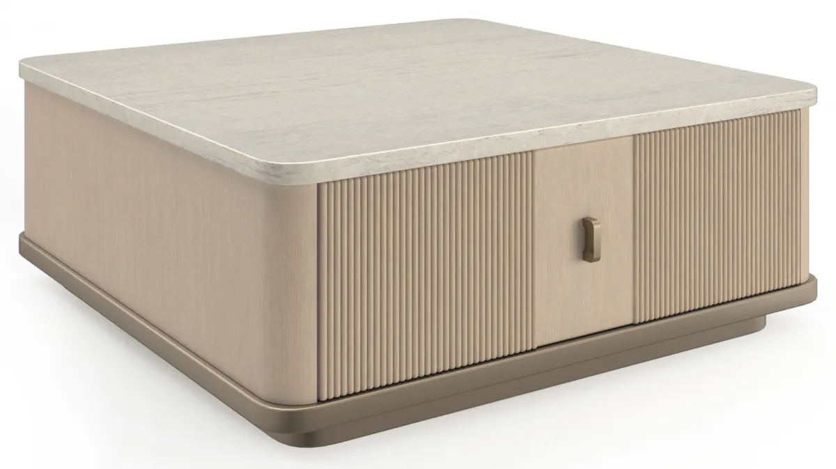 Caracole CLA-425V-402 Rhythm Square Cocktail Table Caracole CLA-425V-402 Rhythm Square Cocktail Table
