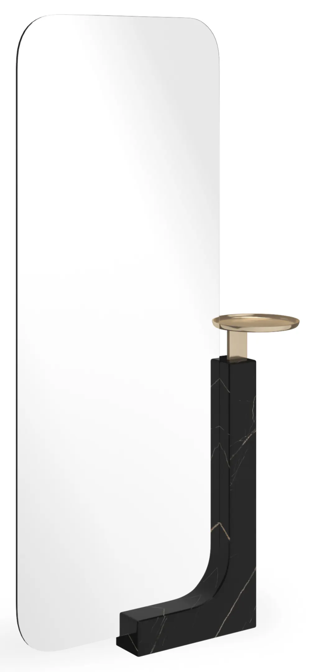 Caracole CLA-425V-042 Overlap Floor Mirror Dark Caracole CLA-425V-042 Overlap Floor Mirror Dark