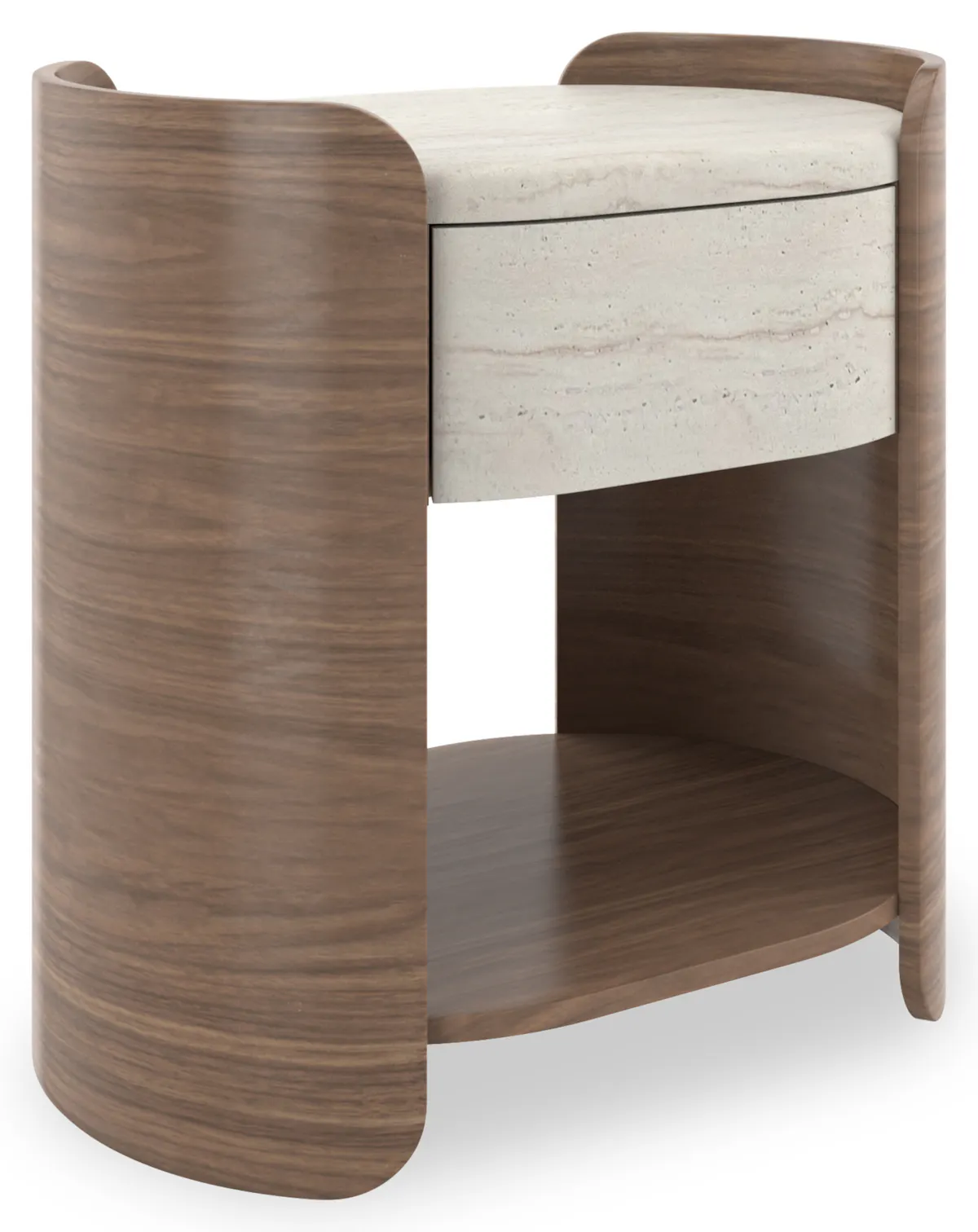 Caracole CLA-425V-0611 Fleur Open Nightstand Caracole CLA-425V-0611 Fleur Open Nightstand