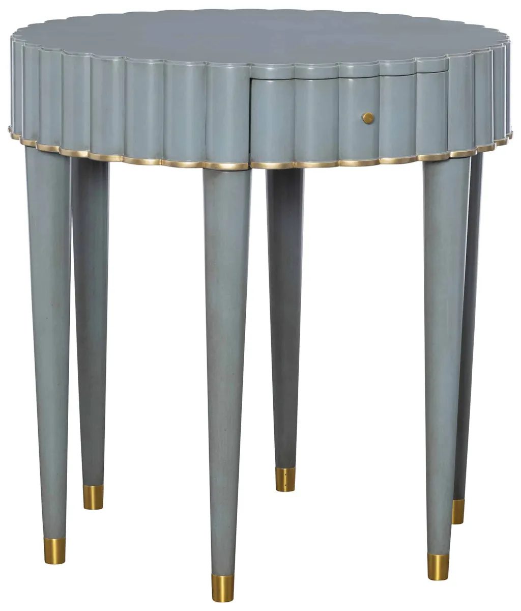 Hickory Chair HC4506-70 Scalla End Table Hickory Chair HC4506-70 Scalla End Table