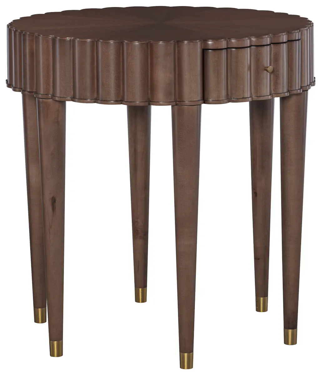 Hickory Chair HC4506-70 Scalla End Table Hickory Chair HC4506-70 Scalla End Table