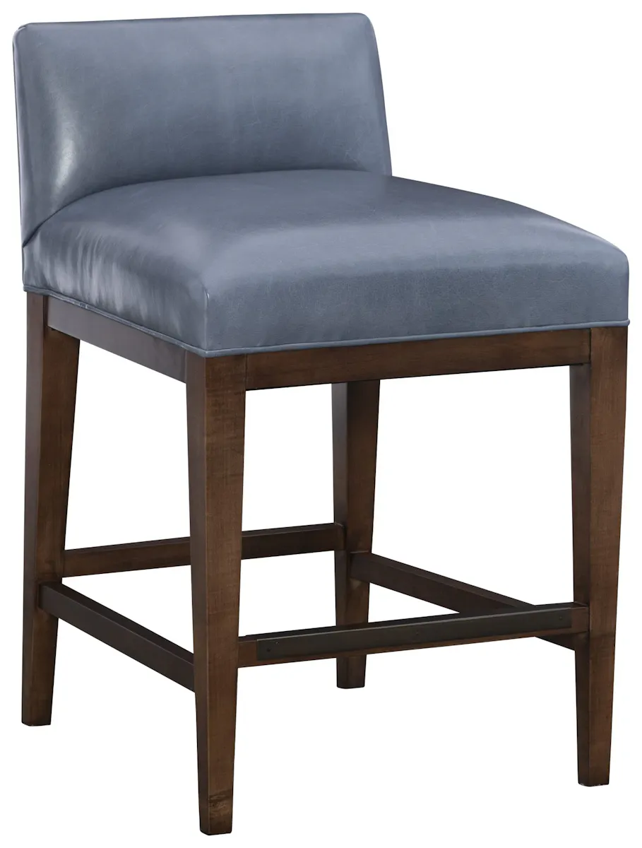 Hickory Chair HC4659-03 Nori Low Back Counter Stool Hickory Chair HC4659-03 Nori Low Back Counter Stool