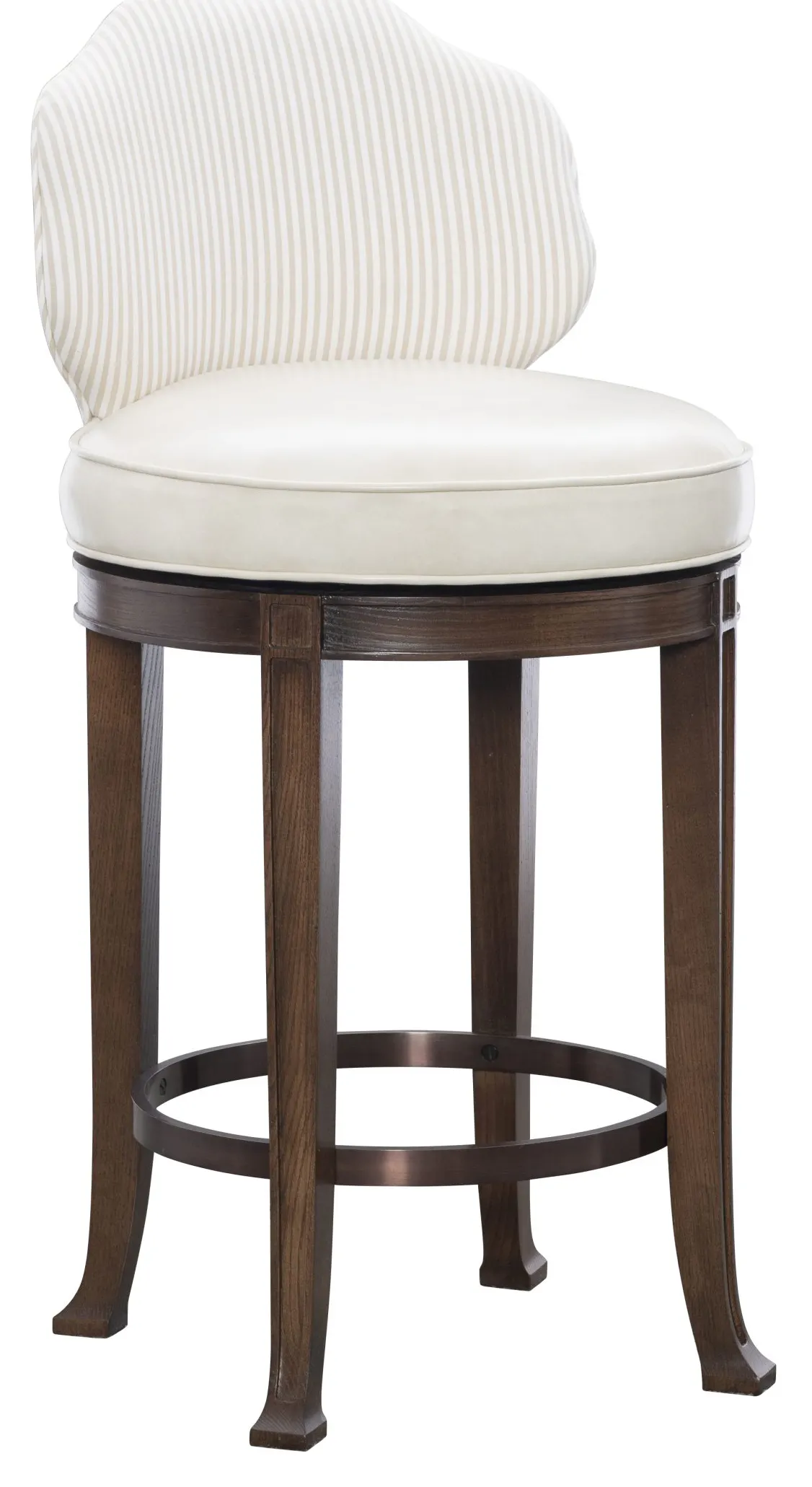 Hickory Chair HC6710-03 Salomone Swivel Counter Stool Hickory Chair HC6710-03 Salomone Swivel Counter Stool