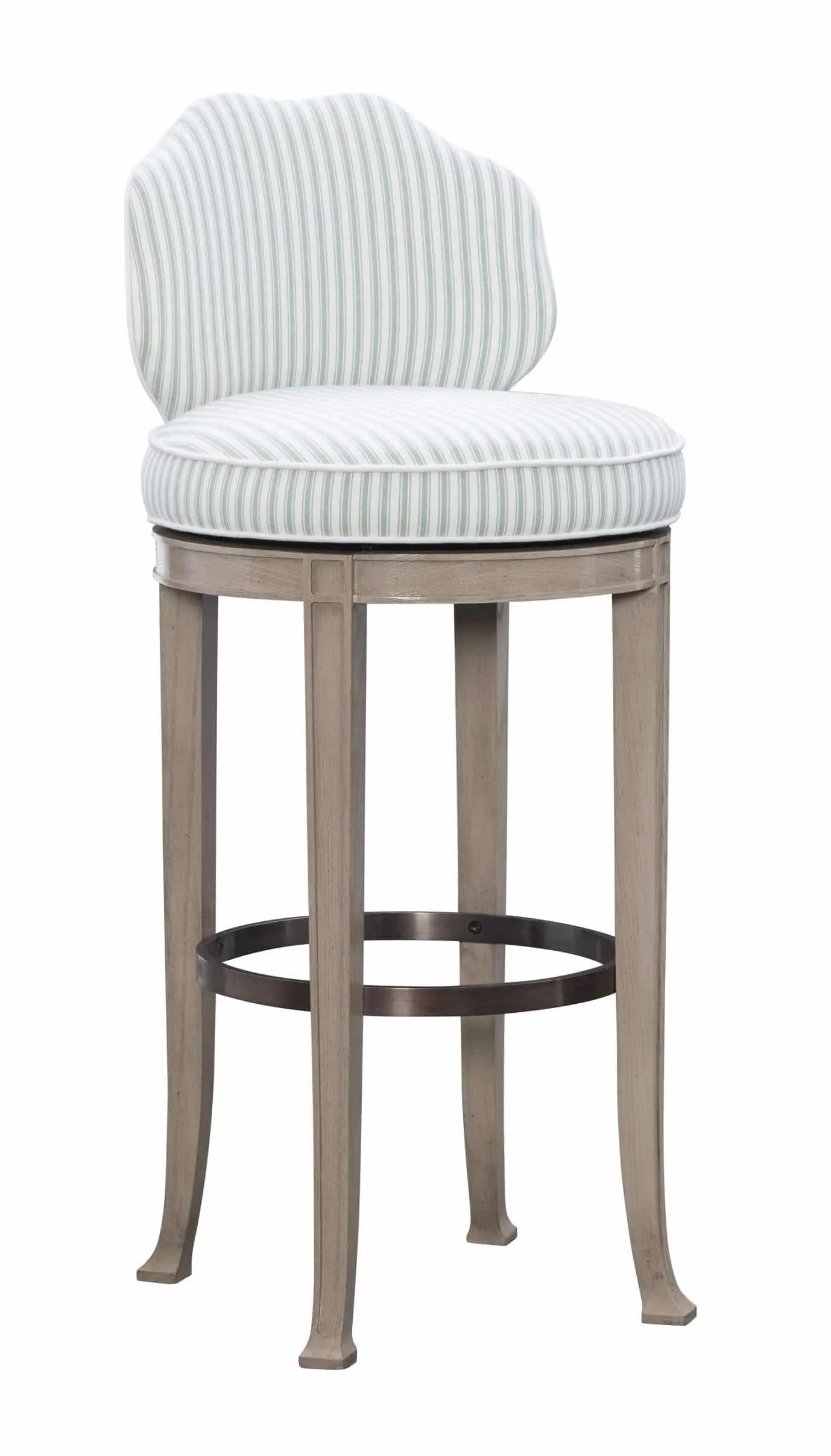 Hickory Chair HC6710-04 Salomone Swivel Bar Stool