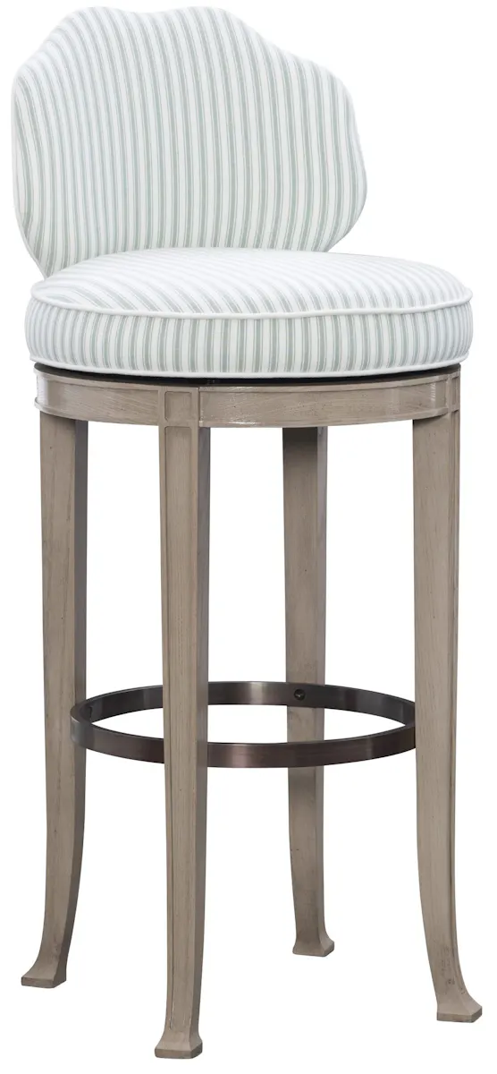 Hickory Chair HC6710-04 Salomone Swivel Bar Stool Hickory Chair HC6710-04 Salomone Swivel Bar Stool