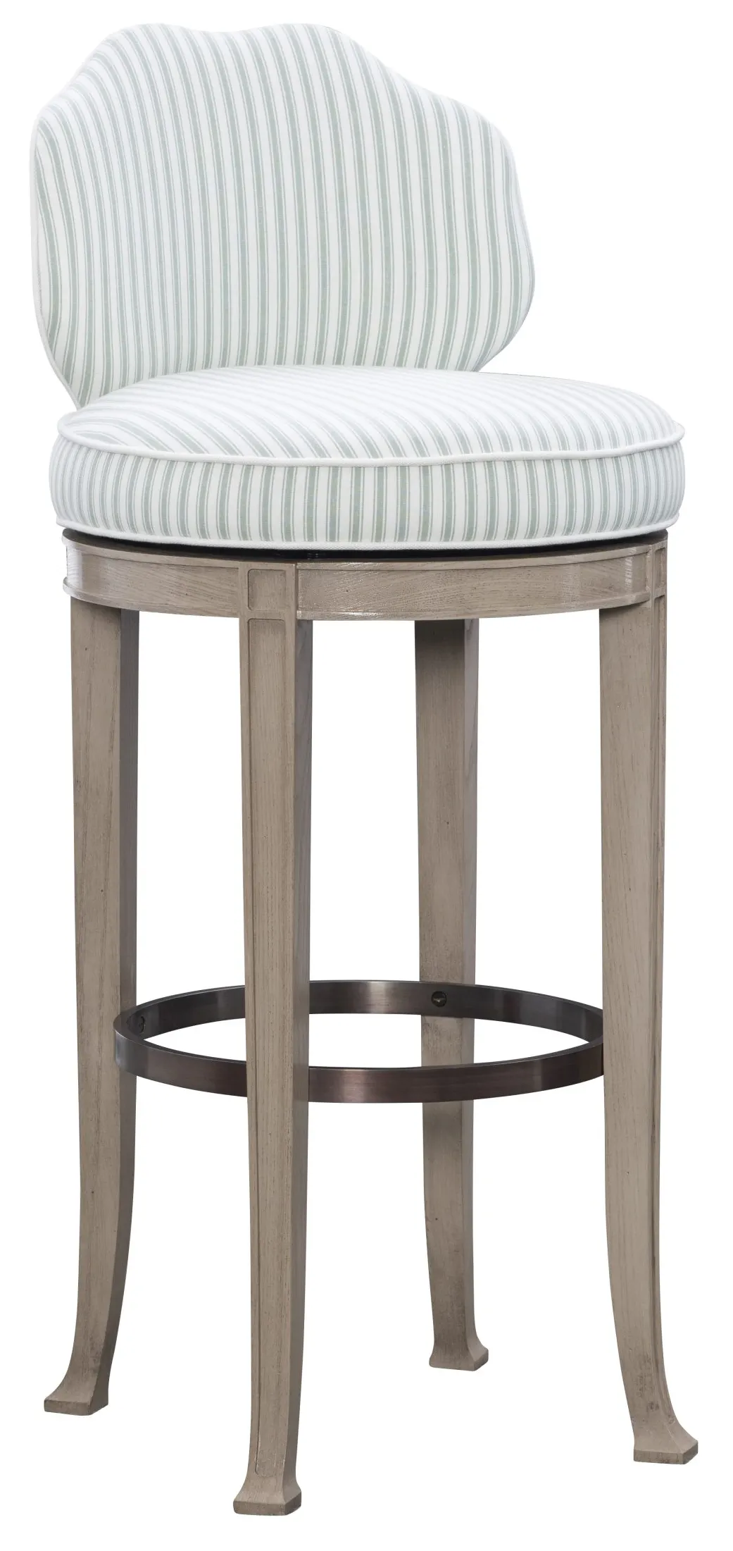 Hickory Chair HC6710-04 Salomone Swivel Bar Stool Hickory Chair HC6710-04 Salomone Swivel Bar Stool