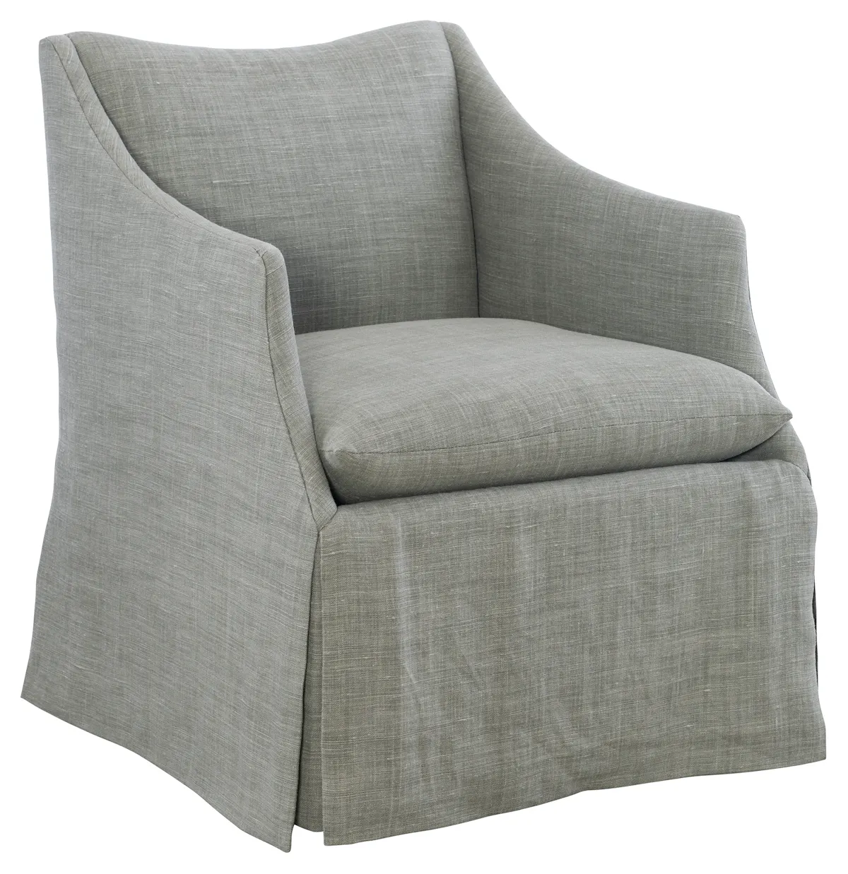 Hickory Chair HC8507-01 Oletta Skirted Dining Arm Chair Hickory Chair HC8507-01 Oletta Skirted Dining Arm Chair