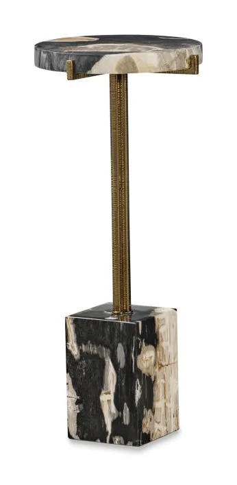 Century SF6322-V1 Acme Petrified Wood Drinks Table Century SF6322-V1 Acme Petrified Wood Drinks Table