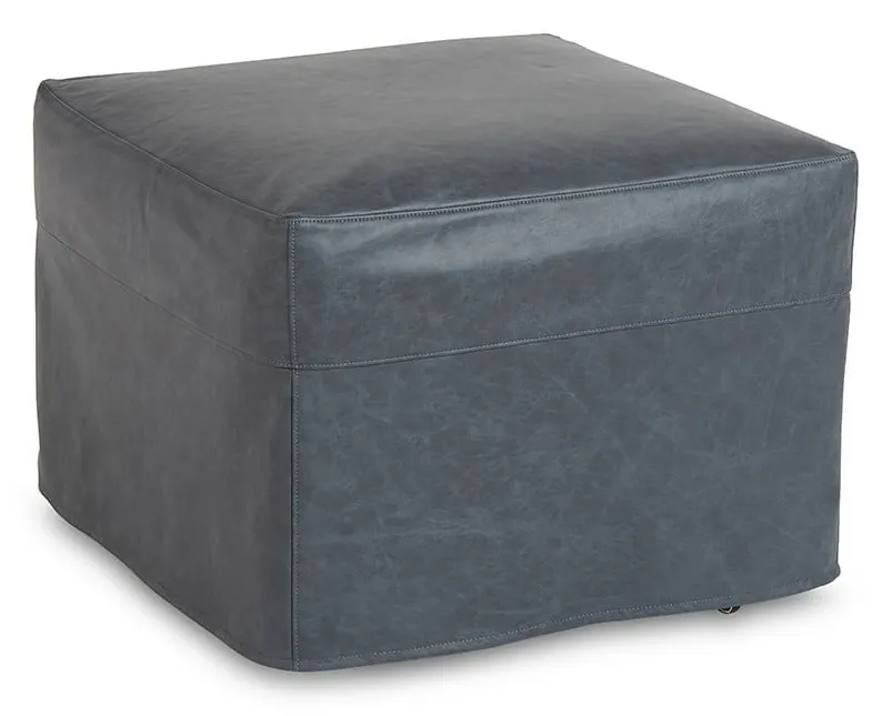 Four Seasons L-Small Square Ottoman SMALL SQUARE LEATHER OTTOMAN Four Seasons L-Small Square Ottoman SMALL SQUARE LEATHER OTTOMAN