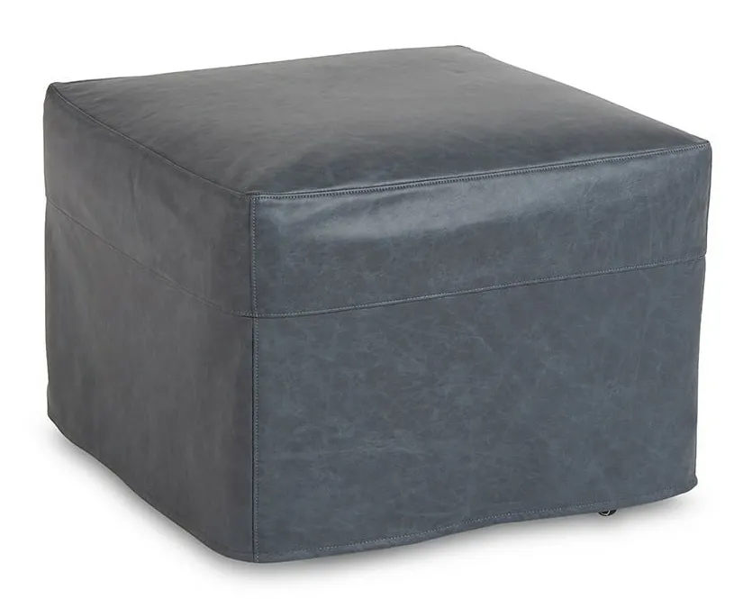 Four Seasons L-Small Square Ottoman SMALL SQUARE LEATHER OTTOMAN Four Seasons L-Small Square Ottoman SMALL SQUARE LEATHER OTTOMAN