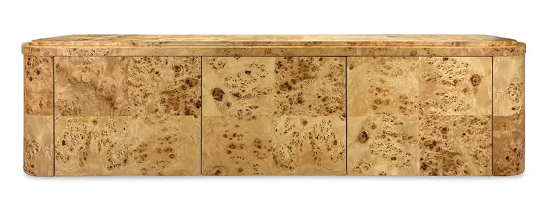 Ambella Home 07311-850-001 Naomi Wall Hanging Console - Burl Ambella Home 07311-850-001 Naomi Wall Hanging Console - Burl