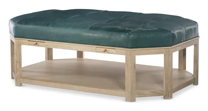 Highland House 1083-52-B Abrams Cocktail Ottoman with Tufting Highland House 1083-52-B Abrams Cocktail Ottoman with Tufting