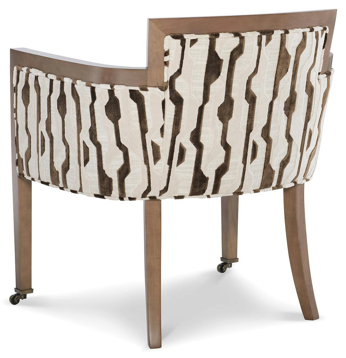 Jessica Charles 1153-C Nadia Chair With Casters Jessica Charles 1153-C Nadia Chair With Casters